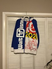 Walt Disney World full zip Hoodie Jacket WDW Castle 2021 Unisex Sz L