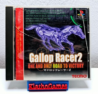 PS1 Playstation 1 PAL jap j ntsc gallop racer 2 Mit Anleitung   B5348