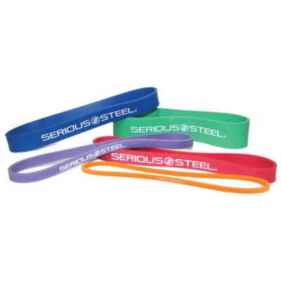 Serious Steel Fitness 12'' Resistance Band Glute Activation and Dynamic Warm Up