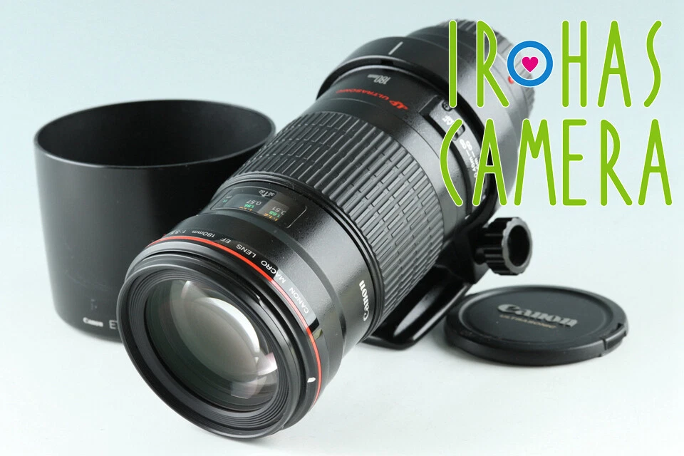 Canon EF Macro 180mm F/3.5 L USM Lens #39338 H32