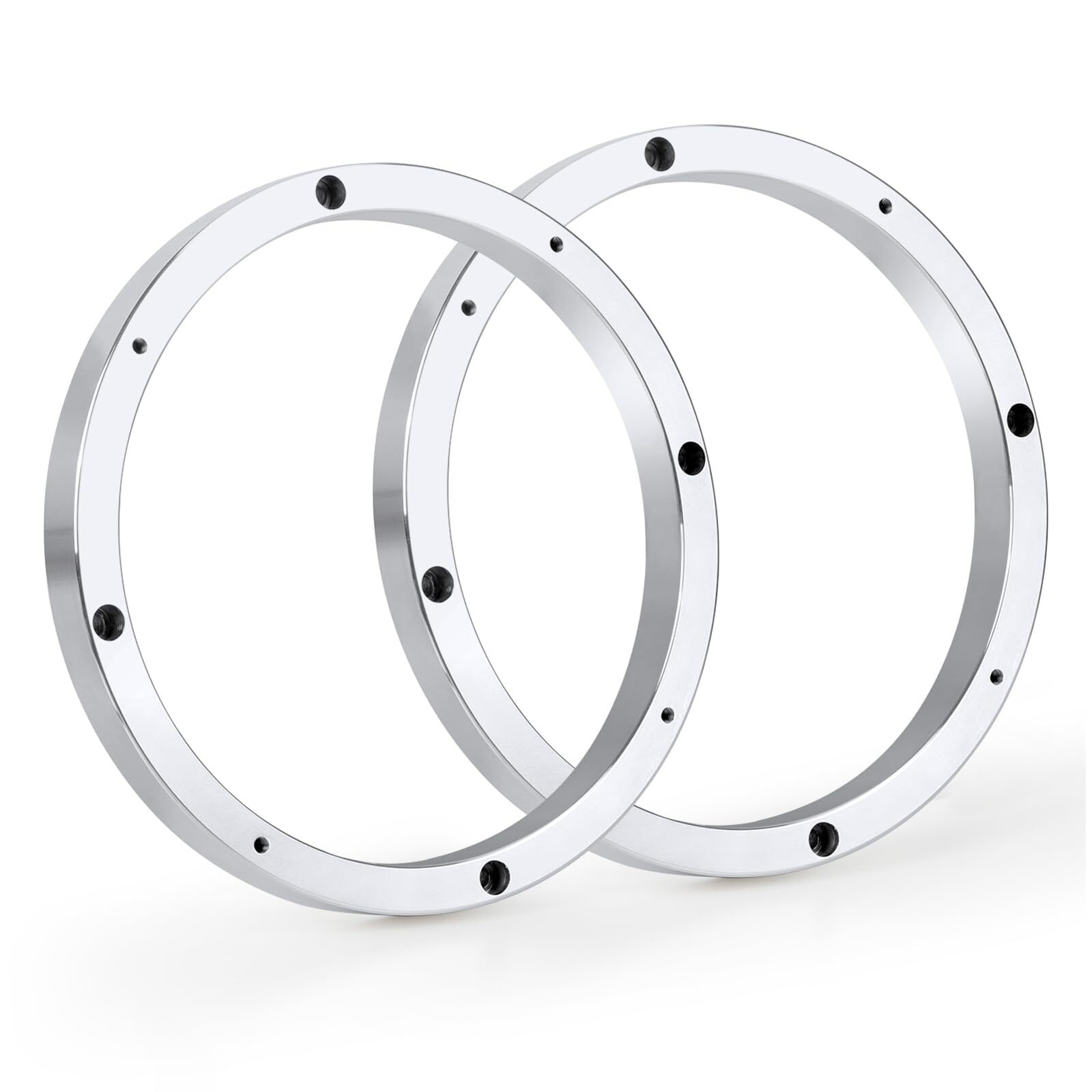 6.5" Speaker Spacers 0.63" Thickness Metal Adapter Rings Car