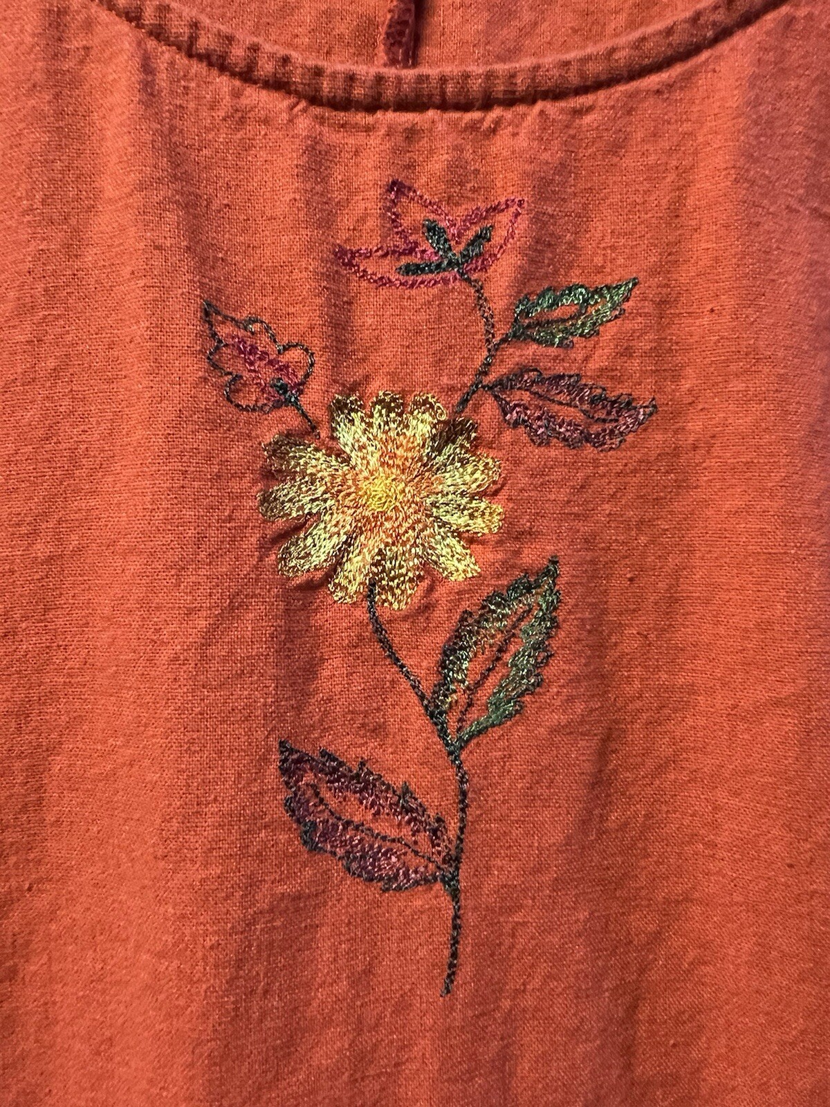 Vtg Y2K Carolina Colours Sheath Dress 2 Pc Sz 16W/Jacket Orange Linen Blend