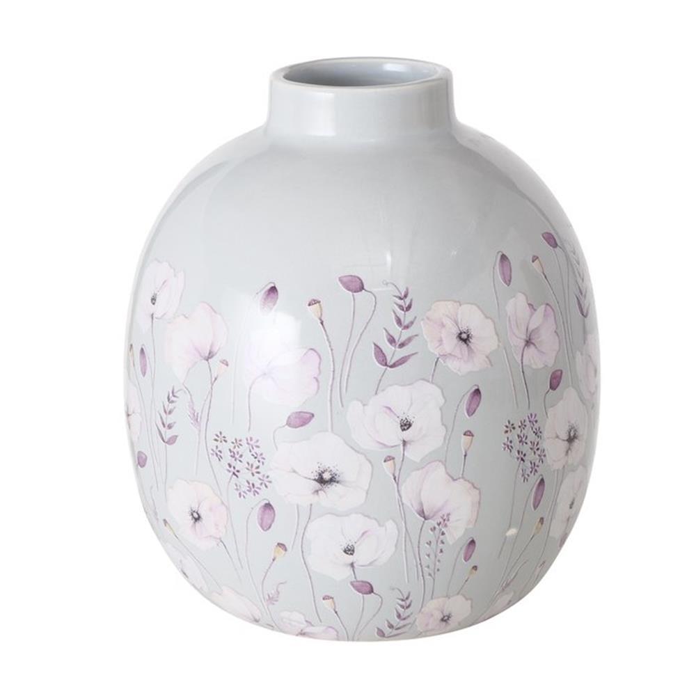 Ваза BOLTZE Sarah 15x17 см Steingut Grau для цветов в саду в ХелллилеВайс 2290₽