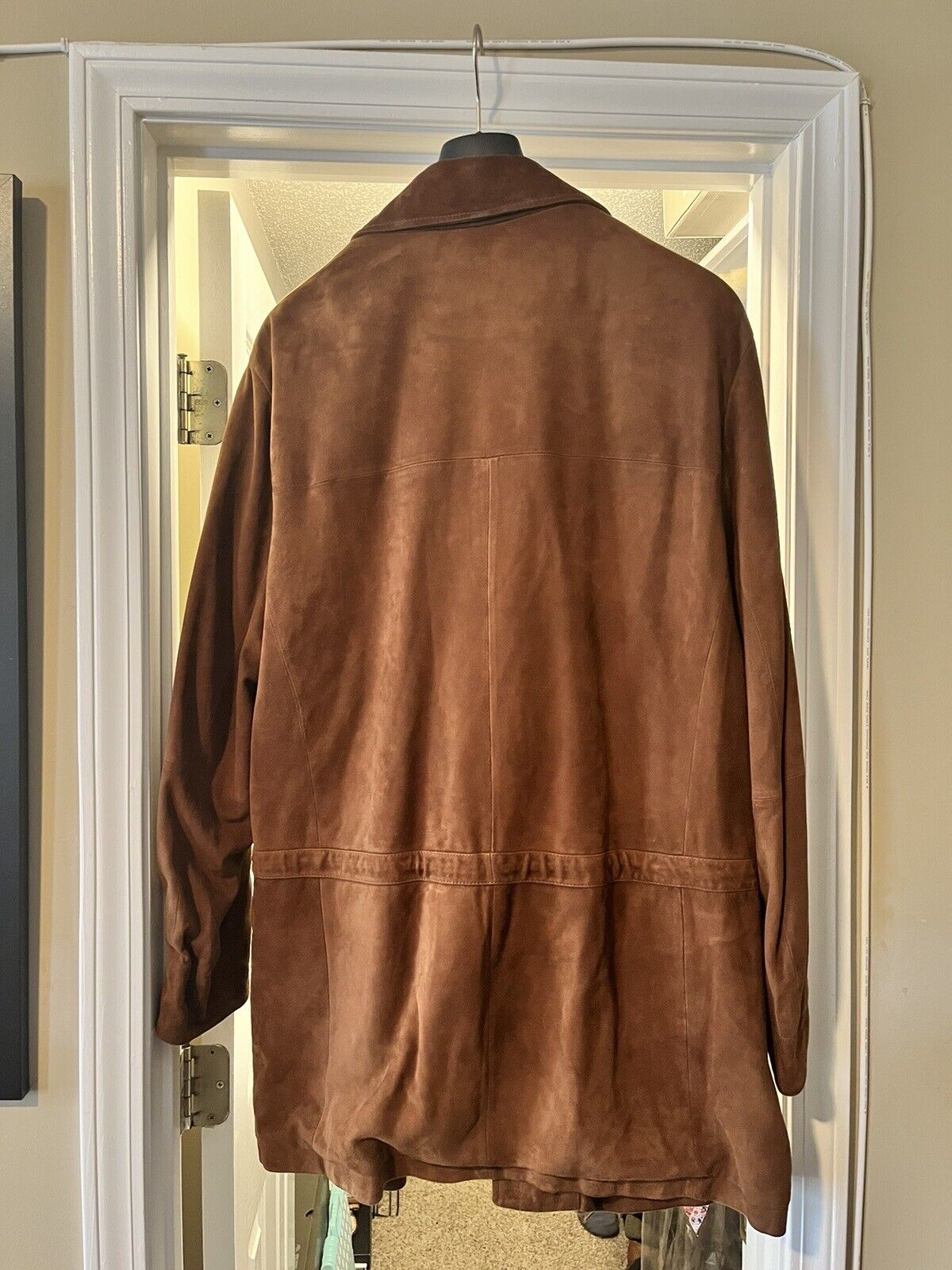 Brooks Brothers Mens Leather Jacket Size L Brown … - image 2