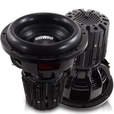 Sundown Audio NSv6 12" Subwoofer – Dual 1 Ohm, 3500W RMS/7000W Peak, 8-Layer Voi
