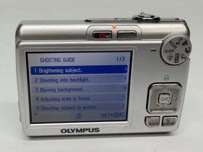 【完動品】OLYMPUS FE-210 デジカメ Olympus FE-210 Digital Camera 7.1MP Silver Compact Point & Shoot