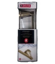 NIB Delta Stryke 8" Towel Bar Model: 77608-CZ Champagne Bronze Sealed