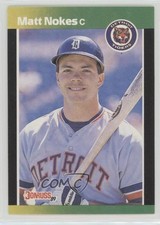 1989 Donruss Baseball's Best Box Set Matt Nokes #181 0b5