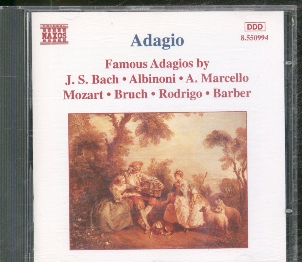 8550994 Various Artists Famous Adagios CD Germany Naxos 1994 8550994