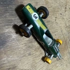 Lesney Matchbox series #19 Lotus Racing Car Dark Green, Made in England