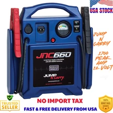Clore Automotive Jump-N-Carry JNC660 1700 Peak Amp 12 Volt Jump Starter , Blue