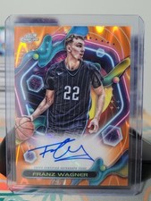 2023-24 Topps Cosmic Chrome FRANZ WAGNER Variation Auto Orange Galactic 24/25 
