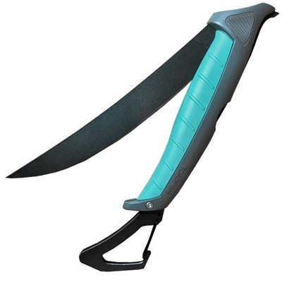 Toadfish Stowaway Folding Fillet Knife w/Built-In Carabiner - 8.5''
