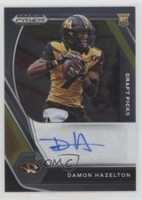 2021 Panini Prizm Draft Picks Damon Hazelton Jr #DPA-DHA Auto 0h0b