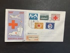 Netherlands 1957 registered FDC 1st day Cover Red Cross