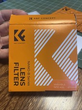 NEW K F Concept 67mm Variable Fader ND2 to ND400 Slim Adjustable ND Lens Filter