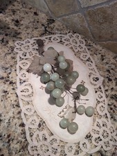 Vintage Decorative Grapes Like Alabaster Jade Or Quartz 1960s-1970s