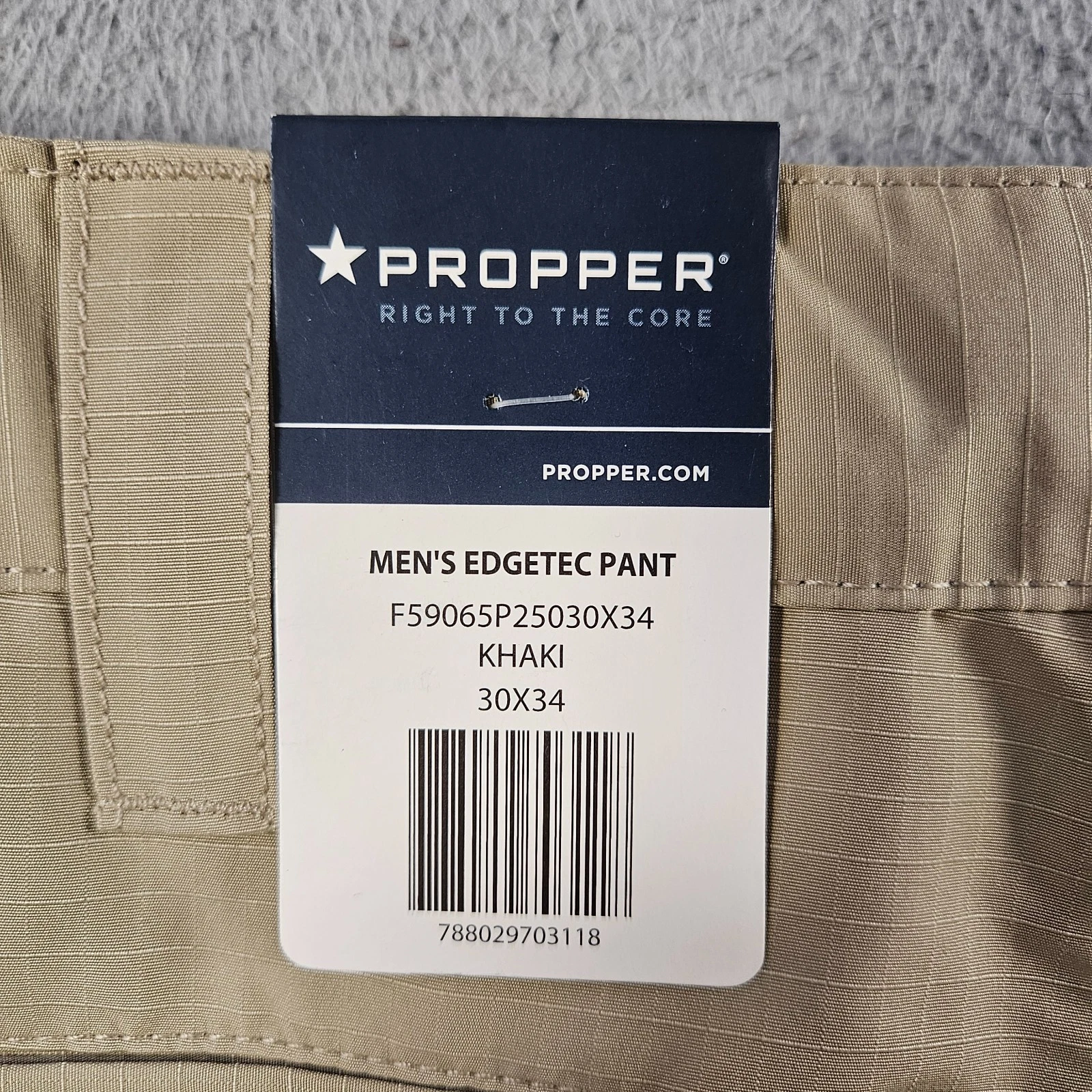 NEW Propper Edge Tec Tactical Cargo Utility Pants Men 30 x 34 Khaki Lightweight
Opens in a new windo