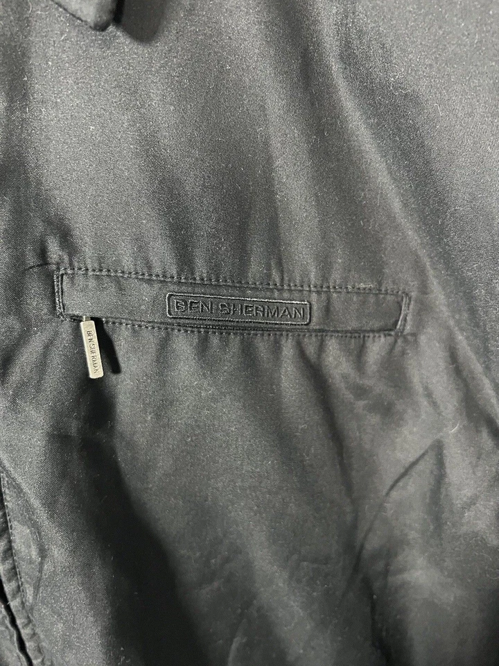 BEN SHERMAN Jacket - Size Medium - Black - Great Condition - Men’s - Image 3 of 4