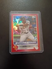 2022 Topps Series 1 1st Edition - Future Stars Ke'Bryan Hayes #56 Red /50