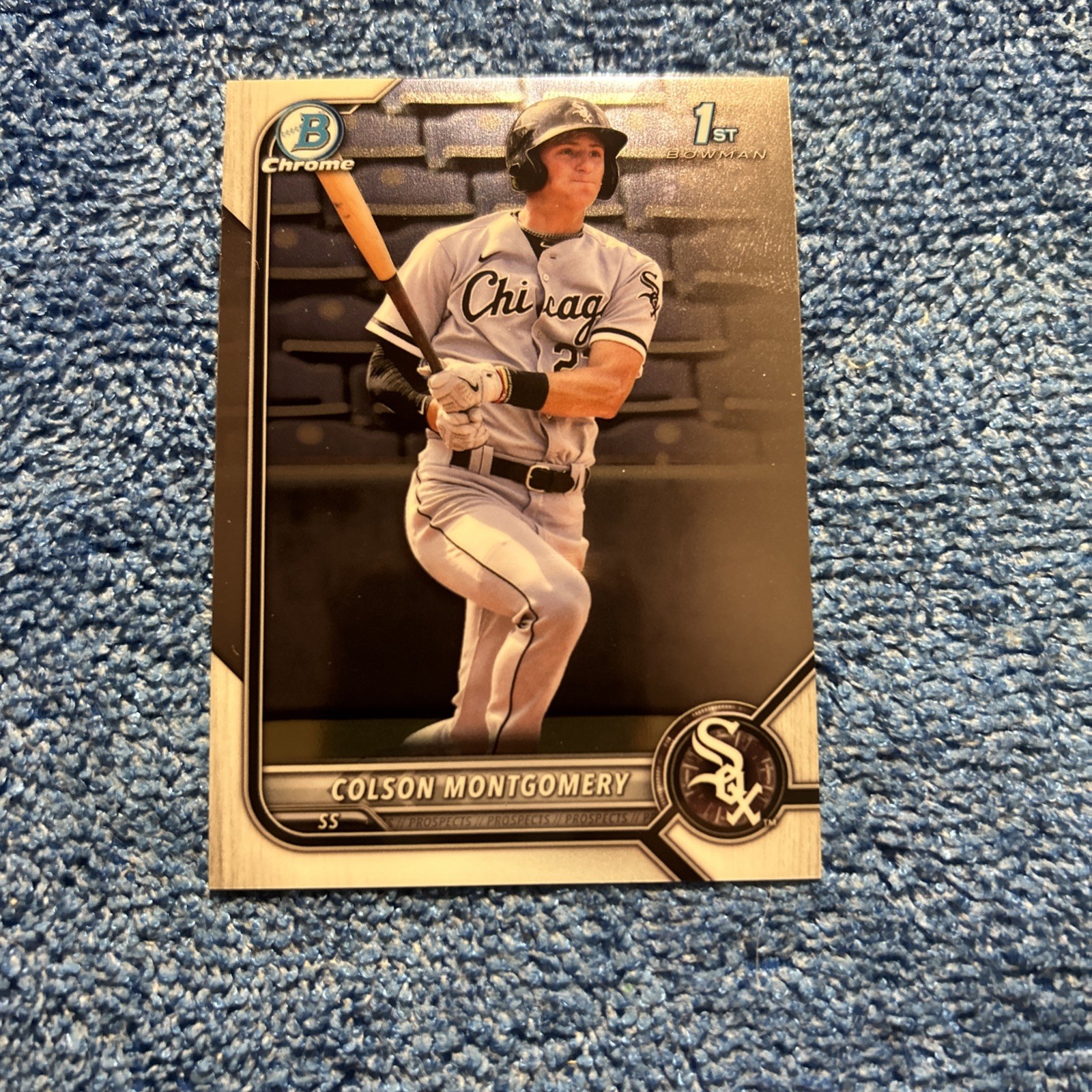 2022 Bowman Chrome Colson Montgomery 1st Bowman RC White Sox #BCP71 🔥🔥🔥