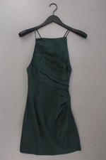 ⭐ Zara vestito per le signore taglia 36, S verde oliva di biancheria ⭐