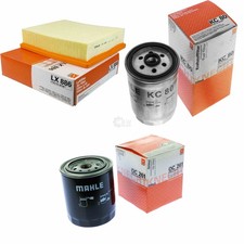 MAHLE / KNECHT Kraftstofffilter KC 80 Luftfilter LX 886 Ölfilter OC 261