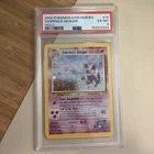 Pokémon 2000 Gym Heroes Sabrina's Gengar Holo Rare PSA 6 Unlimited 14/132 Swirl