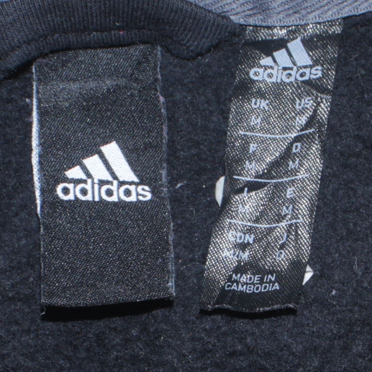 Adidas Black Hoodie Mens M image 6
