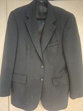 Polo University Club by Ralph Lauren Black 2 Button Blazer Sport Coat Men's 44R