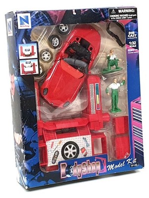New Ray 1/32 Scale Diecast TP160 - Dodyshop Model Kit BMW - Red