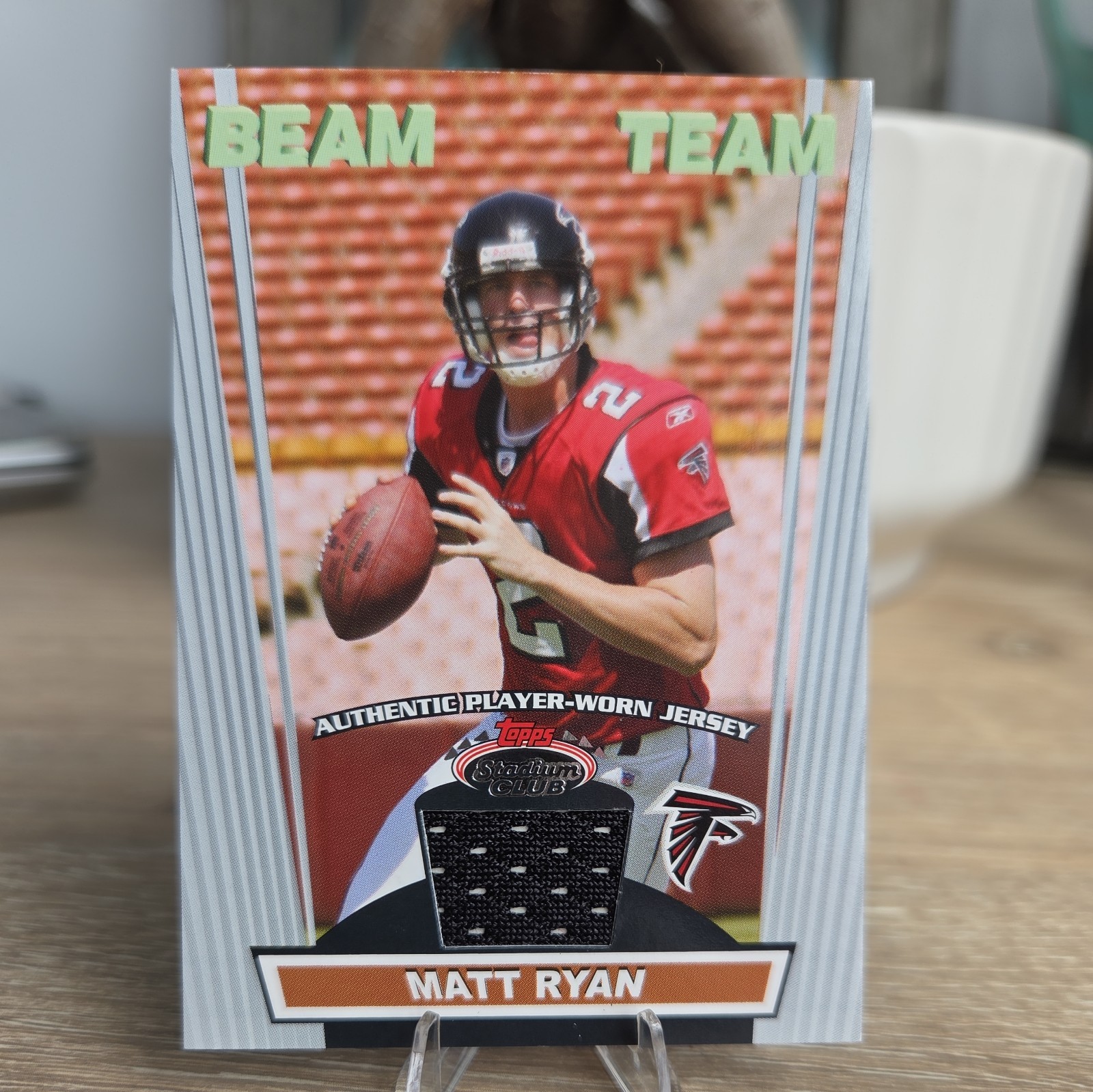 Matt Ryan Stadium Club Beam Team Relics #BTRMR Base