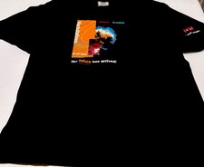 Vintage 90s Compaq Computer Company KryoTech Tee Workstations Digital Black XL