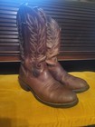 Double-H Work /Western Mens Full Grain Brown Leather Boots. size 8 D — photo 2