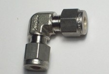 Swagelok Stainless Steel Elbow Union, 1/4" OD Tube, SS-400-9. 4pc 