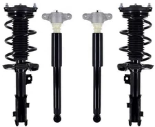 Front Struts Assembly & Rear Complete Shocks For Kia Forte 2.0L 2019 2020 2021