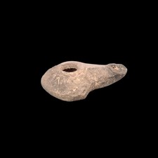 Antique Roman Terracotta Oil Lamp - 2nd Century BC J.-C. - 1st century