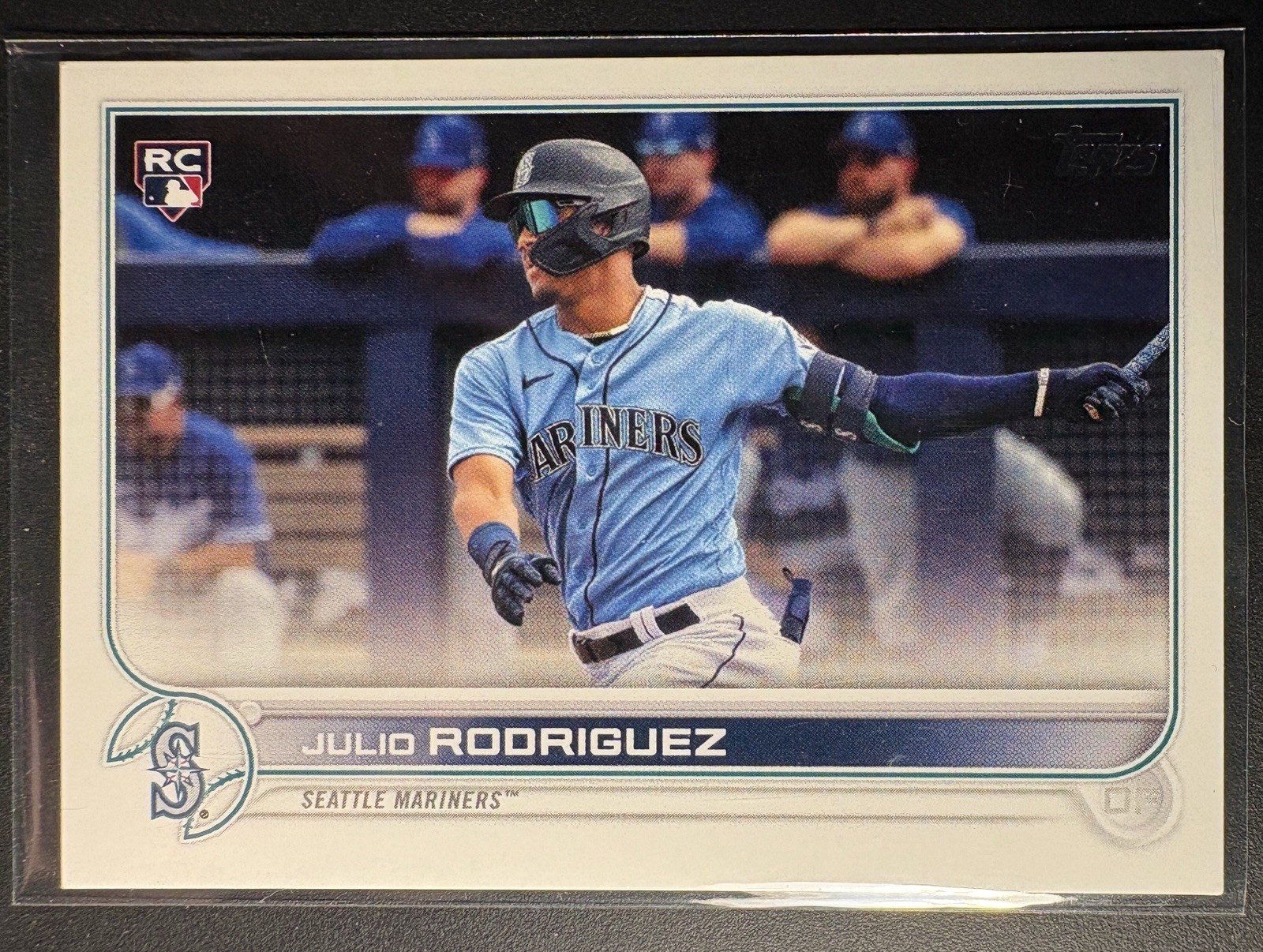 2022 Topps JULIO RODRIGUEZ #659 Series 2 Photo Variation RC SP Mariners