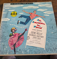 MGM Records An American in Paris E93 Original Cast 12" 33RPM Black Vinyl LP