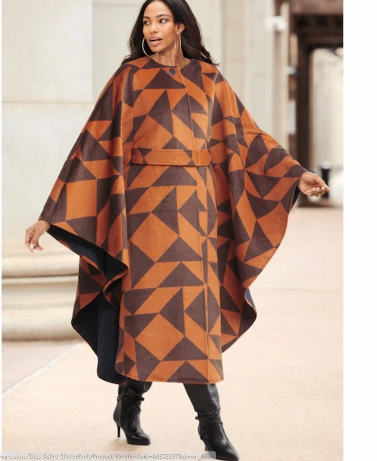 3X Size Plus Cape Coats, Jackets & Vests for Women for sale | eBay