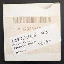 SAAB 12823165 NOS Genuine OEM Glove Compartment Lock Button Mechanism 9-3 07-12