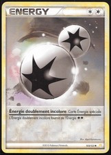 Carte Pokémon Énergie doublement incolore 103/123   HeartGold SoulSilver FR