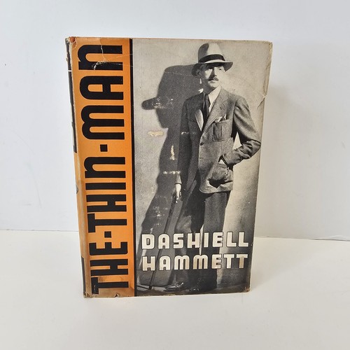 THE THIN MAN by DASHIELL HAMMETT - 1934 HARDCOVER BOOK - READ