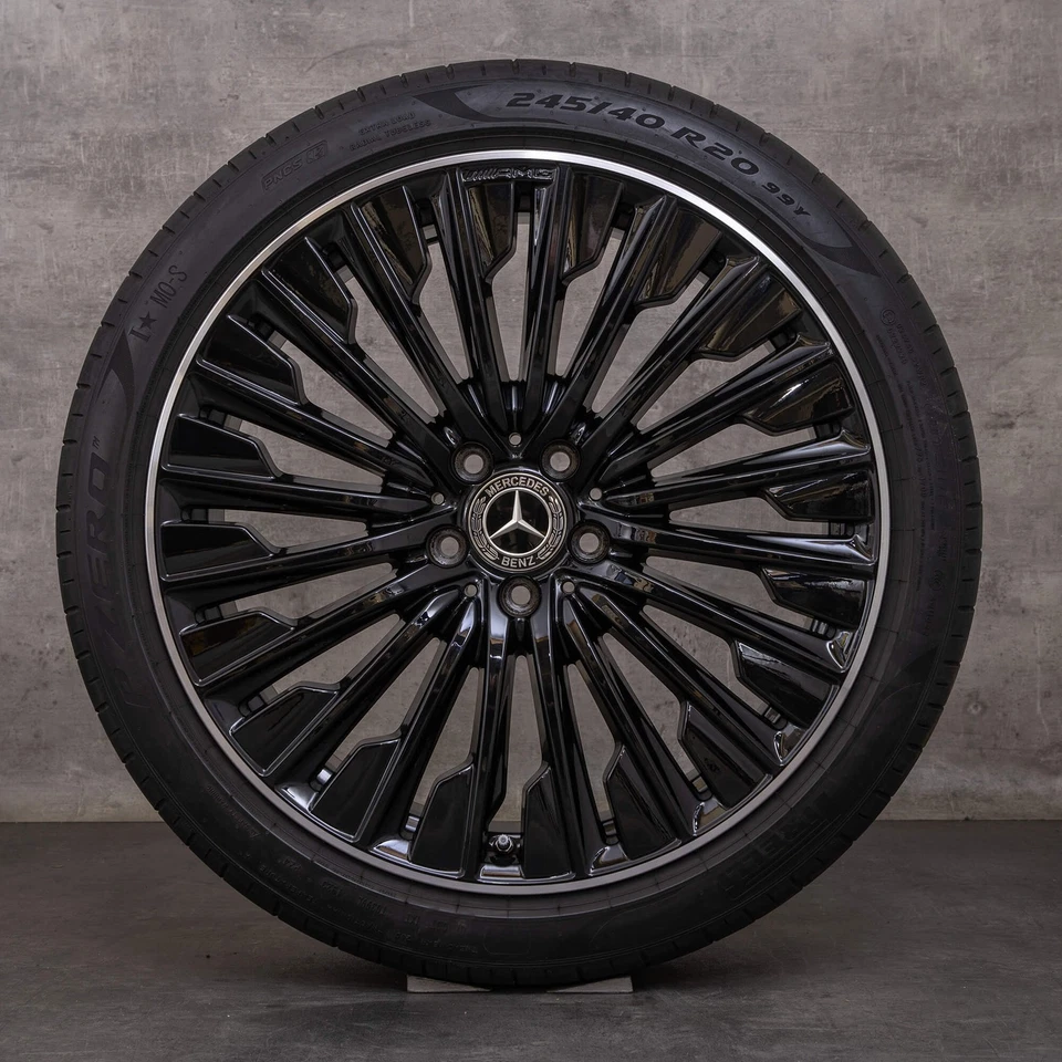 Mercedes E-Klasse AMG Felgen 20 Zoll W214 S214 Sommerräder A2144010500 - Bild 2 von 4