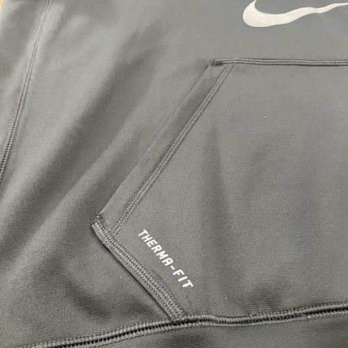 NIKE NFL Football Therma-Fit Hoodie Sweater Men XL Gray Center Check Sweatshirt - Picture 20 of 24