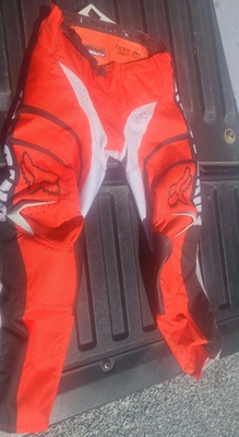 #ad Fox Racing 180 Motocross Pants Youth Size 26Y Red amp; White Ricky Carmichael Rep $45.00
