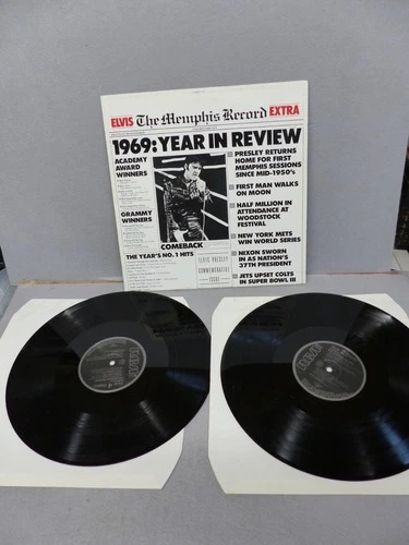 Elvis Presley: The Memphis Record - 1987- German  Double 12" Album