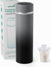 Grownsy Portable Baby Formula Bottle Maker, Rapid Cooling, Black