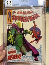 Marvel Comic's ''AMAZING SPIDER-MAN 66'' 1968 CGC 9.6 Mysterio High Grade