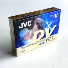 JVC Mini DV DVM60 Cassette K7 neuve sous blister 60 min